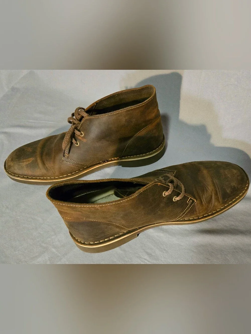 Clark's Classic Men's Brown Leather Chukka Boots